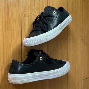 CONVERSE chuck Taylor all star - BLACK/WHITE/GOLD